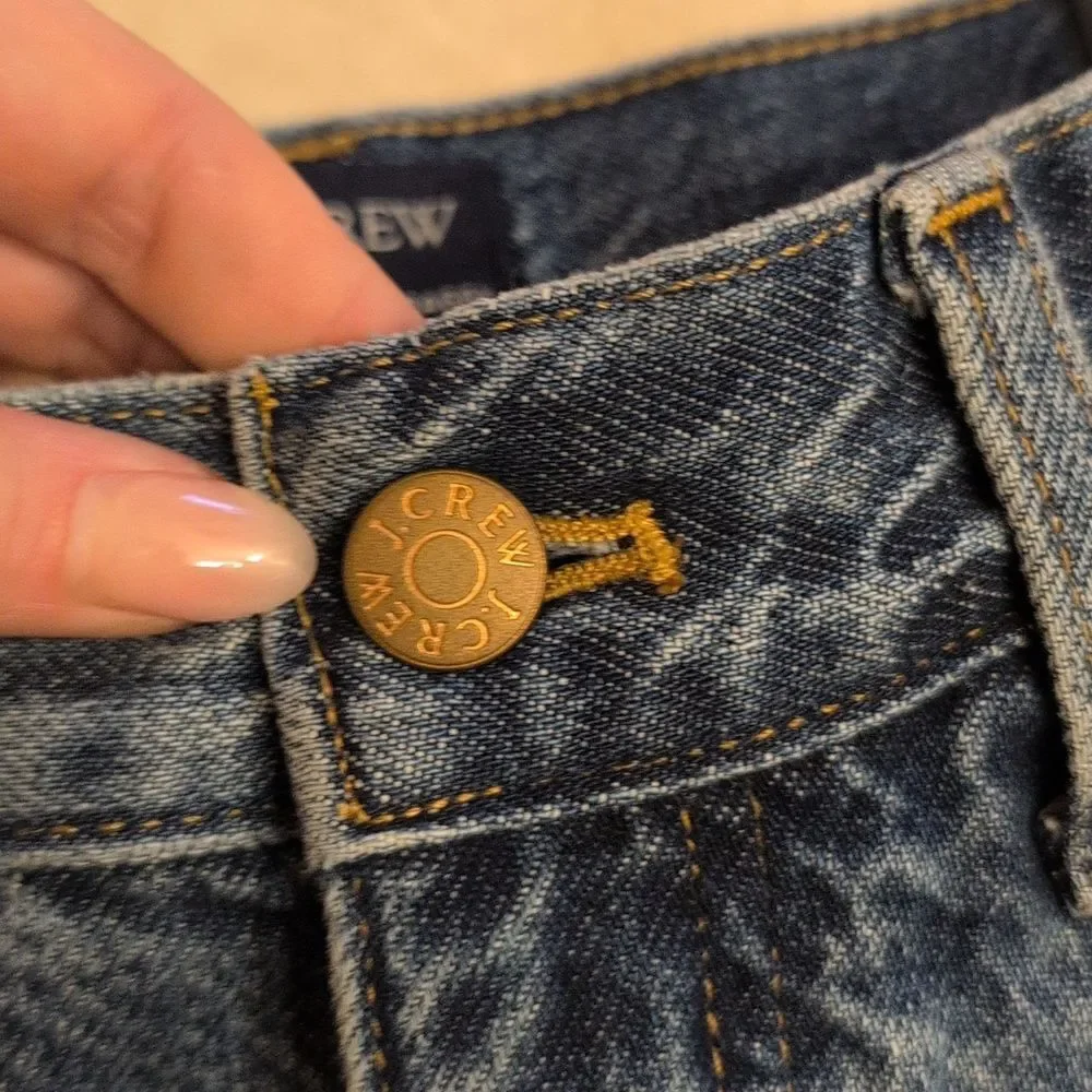 NWT J. Crew 90s Vintage Baggy Jeans Blue Size 26